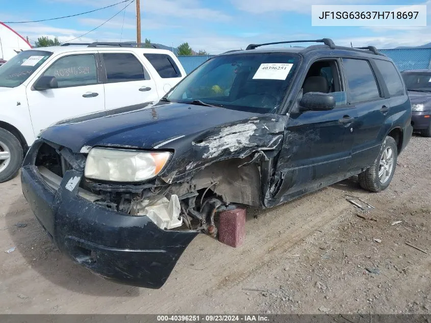 2007 Subaru Forester 2.5X/Sports 2.5X VIN: JF1SG63637H718697 Lot: 40396251