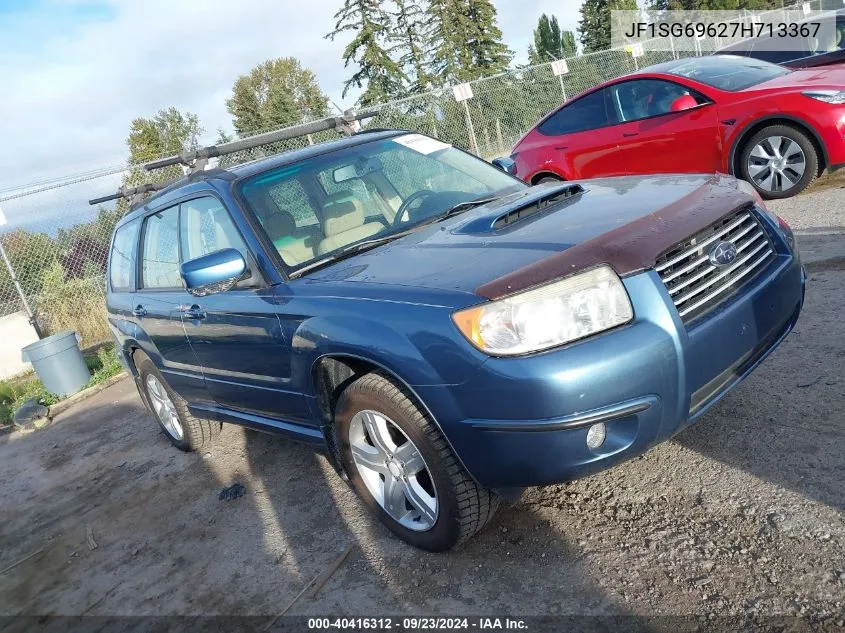 2007 Subaru Forester 2.5Xt Limited VIN: JF1SG69627H713367 Lot: 40416312