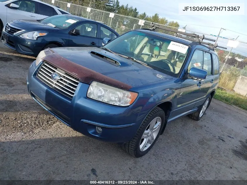 2007 Subaru Forester 2.5Xt Limited VIN: JF1SG69627H713367 Lot: 40416312