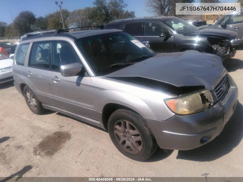 2007 Subaru Forester 2.5X L.l. Bean Edition VIN: JF1SG67647H704446 Lot: 40456045