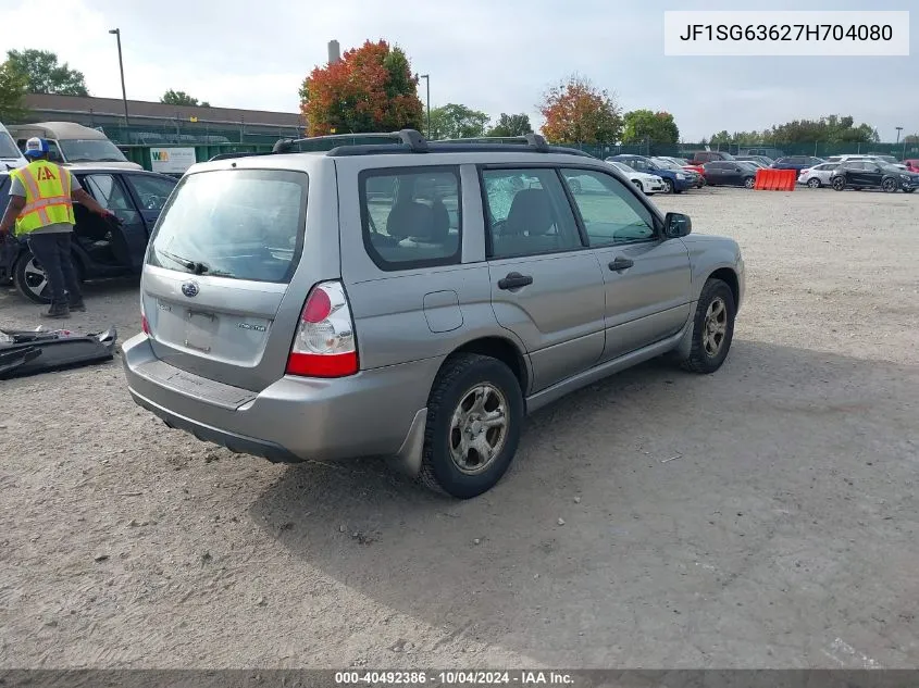 2007 Subaru Forester 2.5X VIN: JF1SG63627H704080 Lot: 40492386