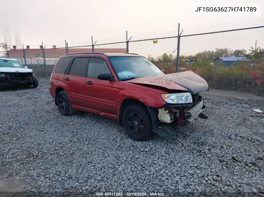 2007 Subaru Forester Sports 2.5X VIN: JF1SG63627H741789 Lot: 40517253