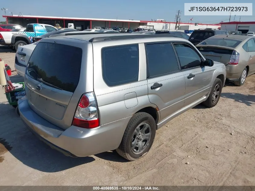 JF1SG63647H723973 2007 Subaru Forester 2.5X