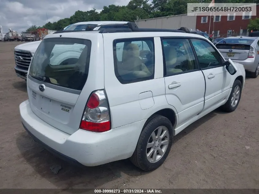 2008 Subaru Forester 2.5X VIN: JF1SG65648H720053 Lot: 39998273