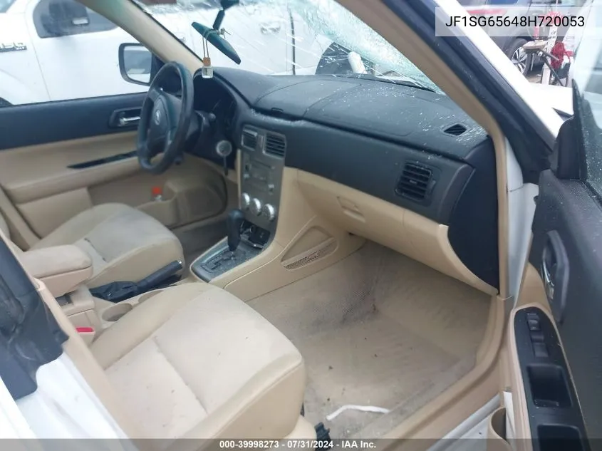 JF1SG65648H720053 2008 Subaru Forester 2.5X