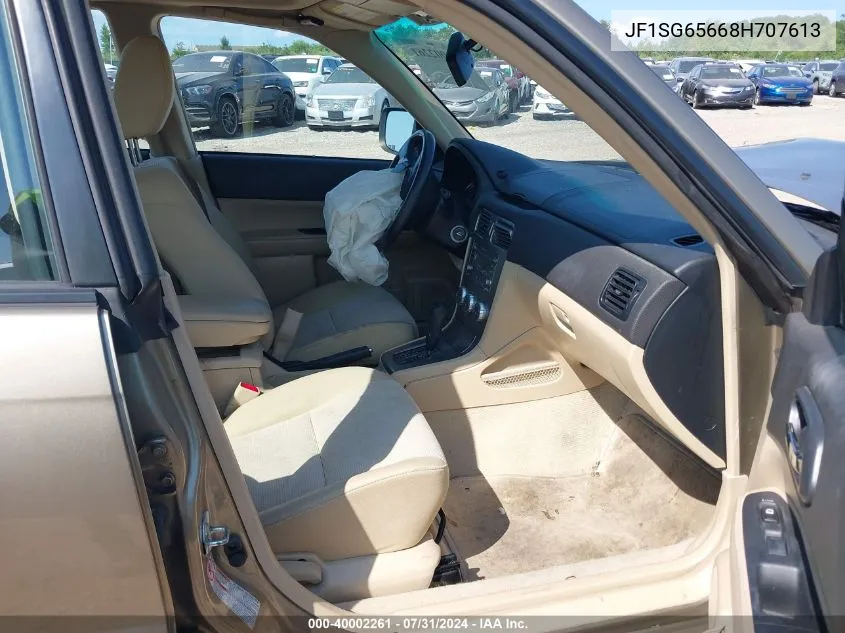 JF1SG65668H707613 2008 Subaru Forester 2.5X