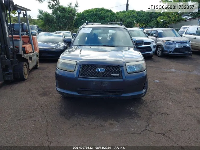 2008 Subaru Forester Sports 2.5X/Sports 2.5Xt VIN: JF1SG66688H732057 Lot: 40079533