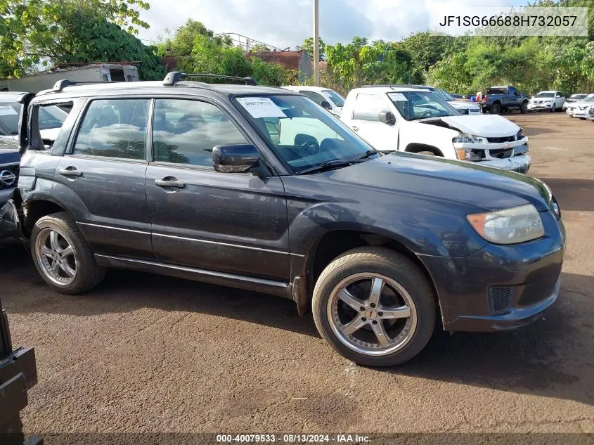 2008 Subaru Forester Sports 2.5X/Sports 2.5Xt VIN: JF1SG66688H732057 Lot: 40079533