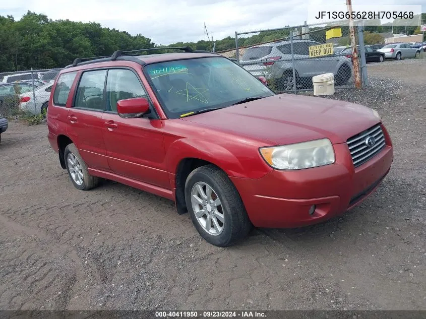 2008 Subaru Forester 2.5X VIN: JF1SG65628H705468 Lot: 40411950