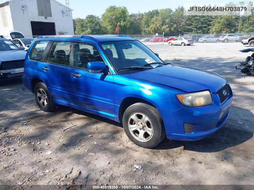 JF1SG66648H703879 2008 Subaru Forester Sports 2.5X