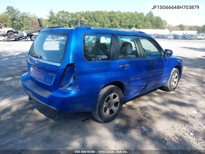 JF1SG66648H703879 2008 Subaru Forester Sports 2.5X