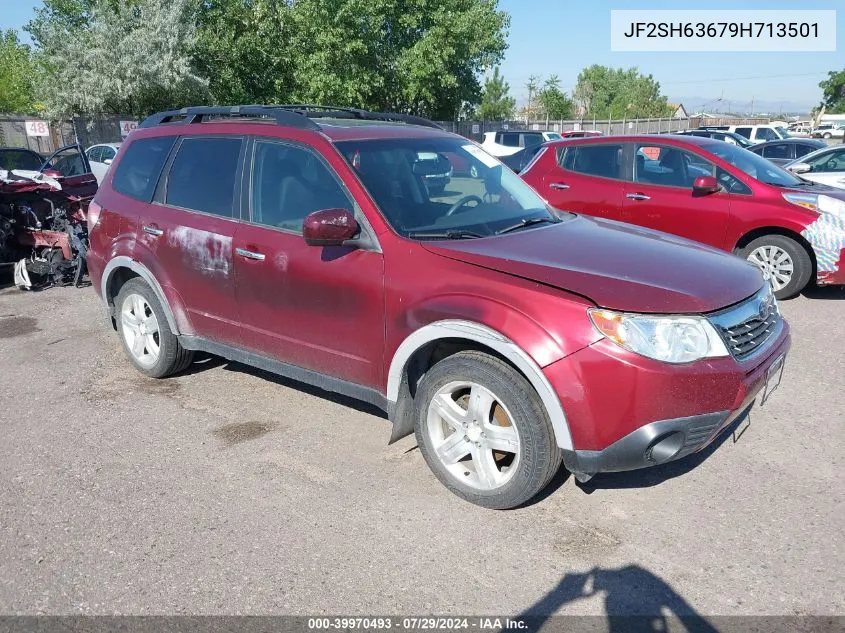 2009 Subaru Forester 2.5X VIN: JF2SH63679H713501 Lot: 39970493