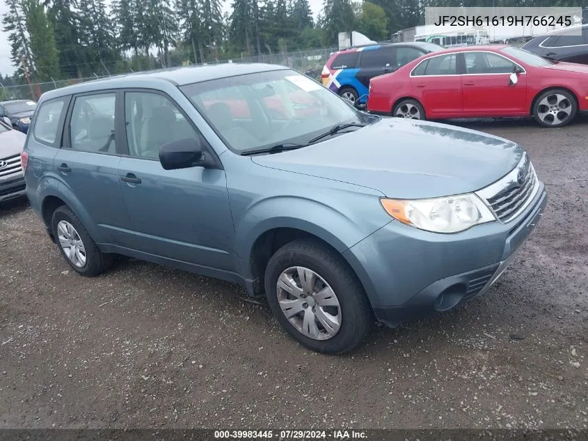 2009 Subaru Forester 2.5X VIN: JF2SH61619H766245 Lot: 39983445