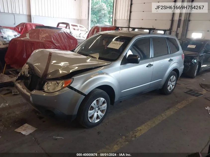 2009 Subaru Forester 2.5X VIN: JF2SH61669H754267 Lot: 40005676