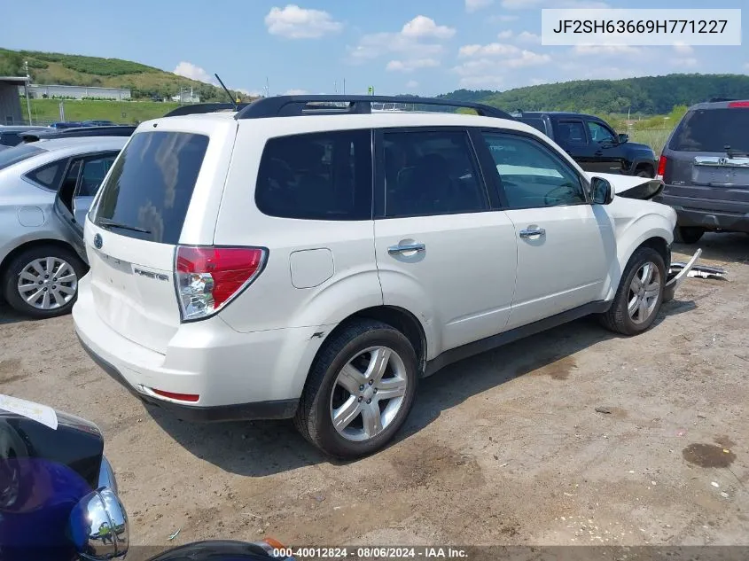 2009 Subaru Forester 2.5X VIN: JF2SH63669H771227 Lot: 40012824