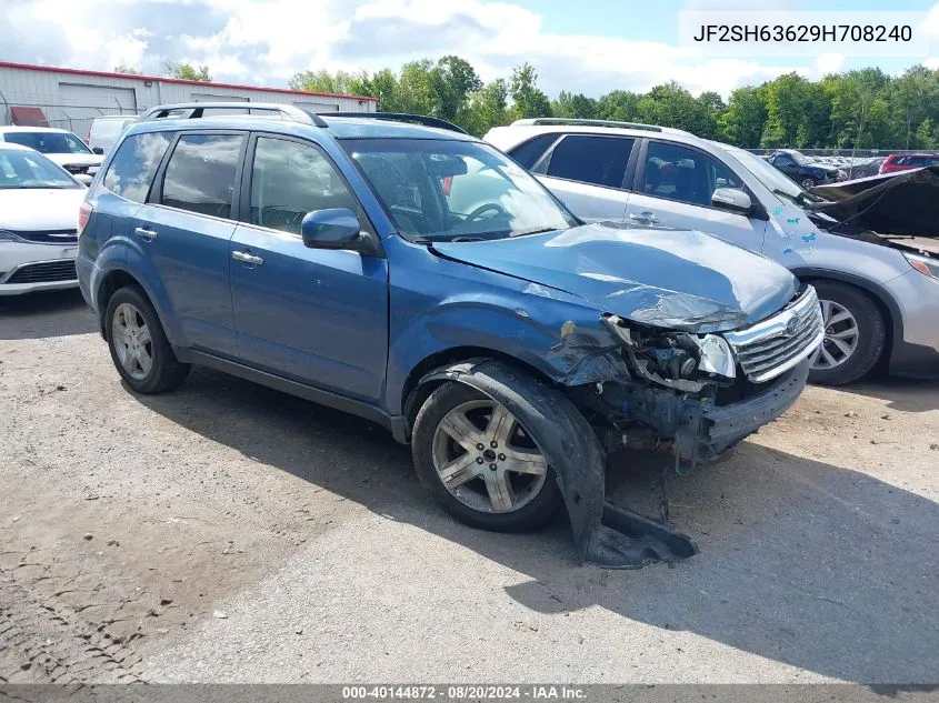 2009 Subaru Forester 2.5X Premium VIN: JF2SH63629H708240 Lot: 40144872