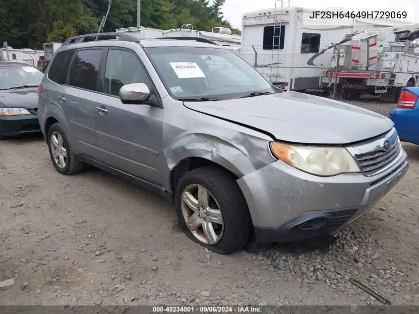 2009 Subaru Forester 2.5X Limited VIN: JF2SH64649H729069 Lot: 40234001