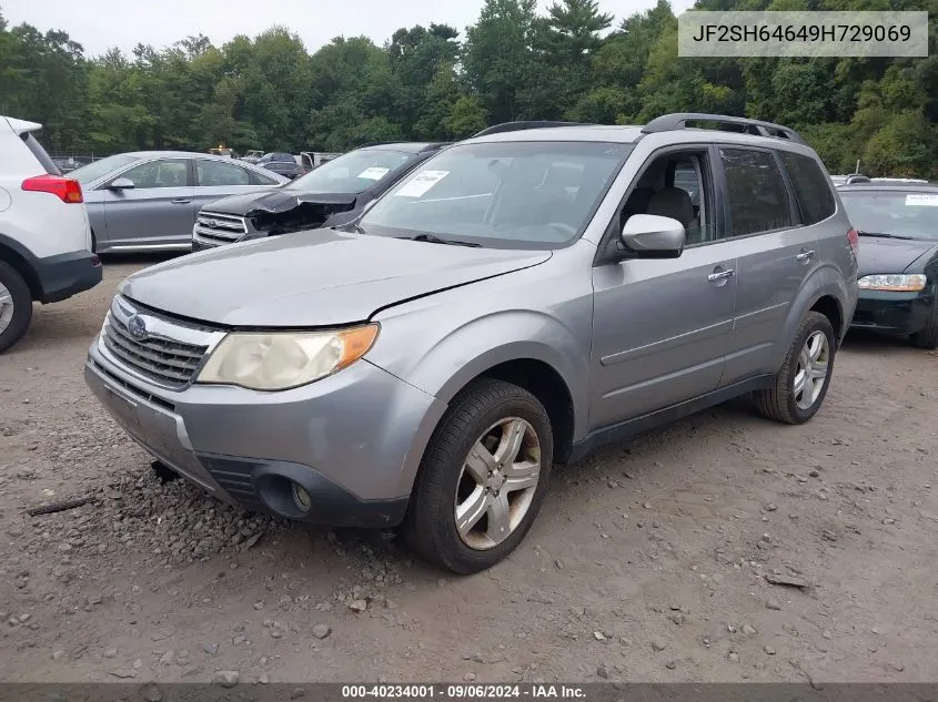 2009 Subaru Forester 2.5X Limited VIN: JF2SH64649H729069 Lot: 40234001