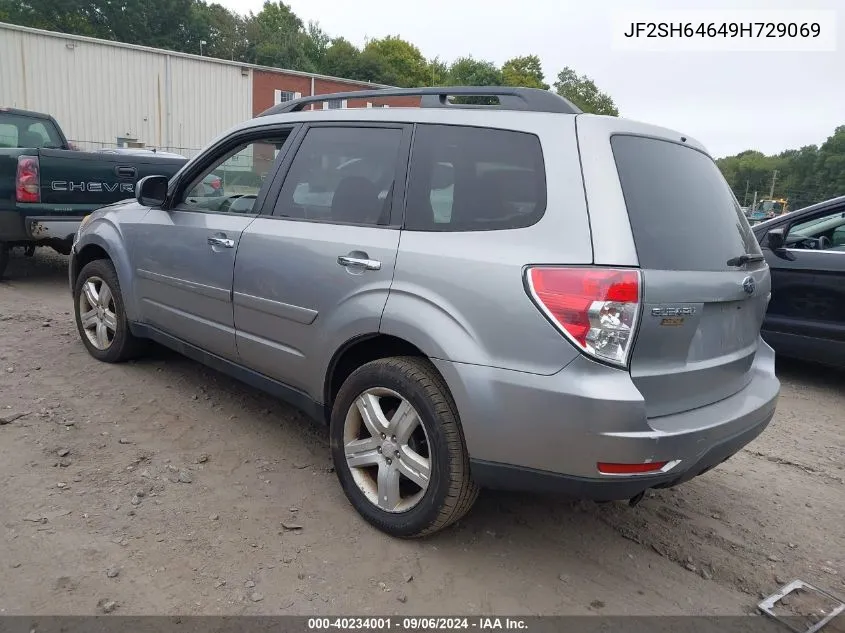 2009 Subaru Forester 2.5X Limited VIN: JF2SH64649H729069 Lot: 40234001