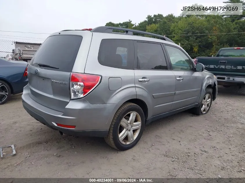 2009 Subaru Forester 2.5X Limited VIN: JF2SH64649H729069 Lot: 40234001