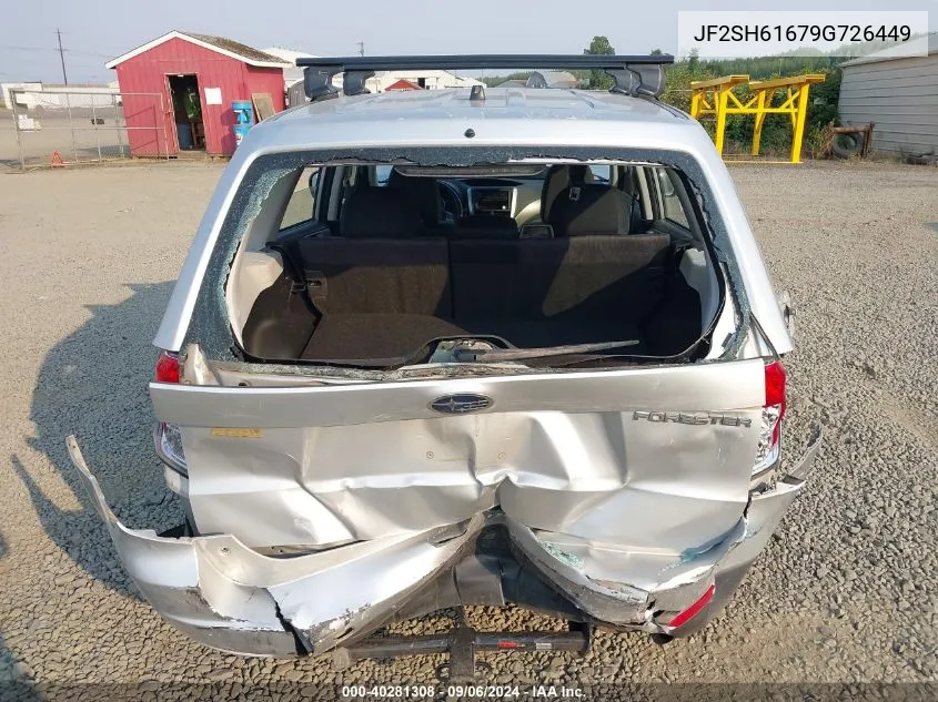 JF2SH61679G726449 2009 Subaru Forester 2.5X