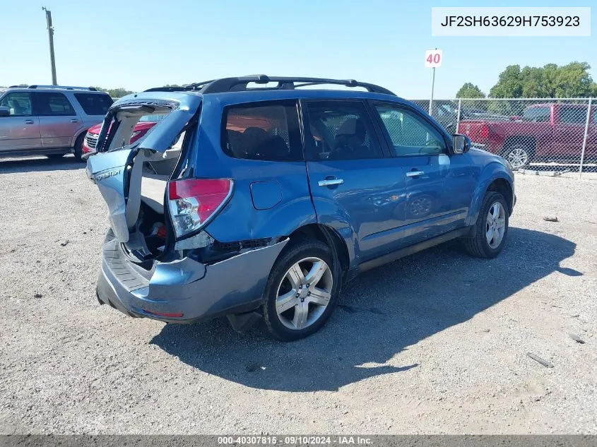 2009 Subaru Forester 2.5X Premium VIN: JF2SH63629H753923 Lot: 40307815