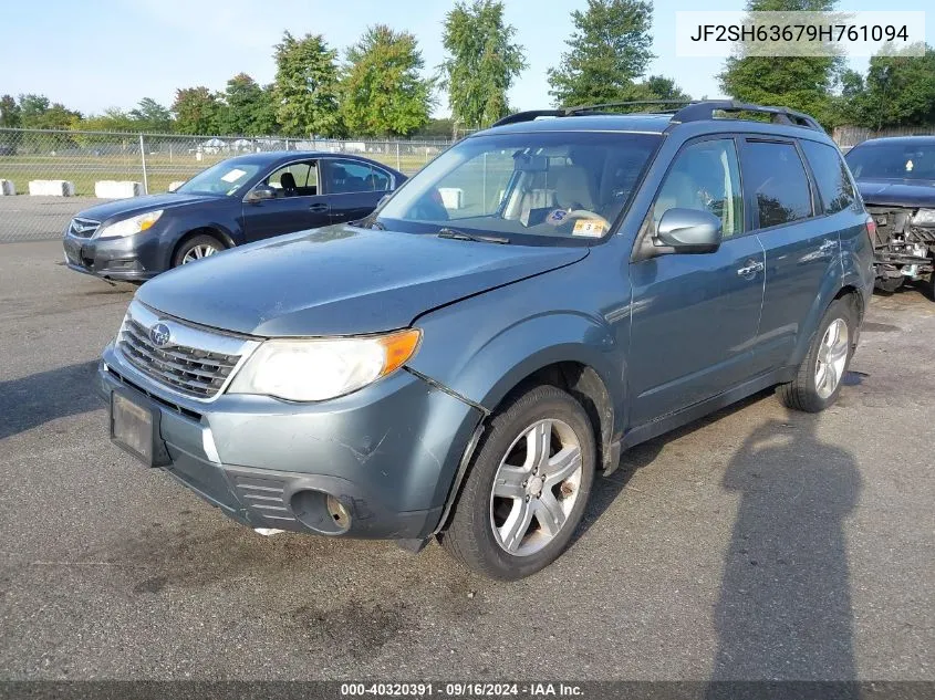 2009 Subaru Forester 2.5X Premium VIN: JF2SH63679H761094 Lot: 40320391