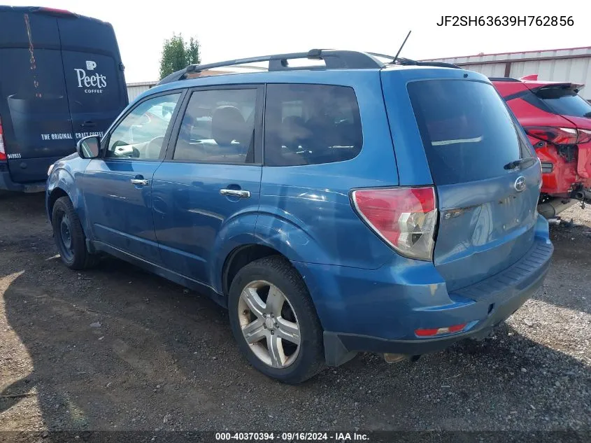 2009 Subaru Forester 2.5X VIN: JF2SH63639H762856 Lot: 40370394