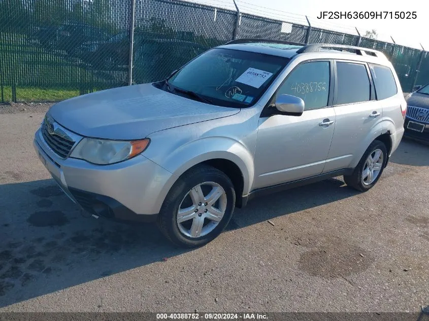 JF2SH63609H715025 2009 Subaru Forester 2.5X