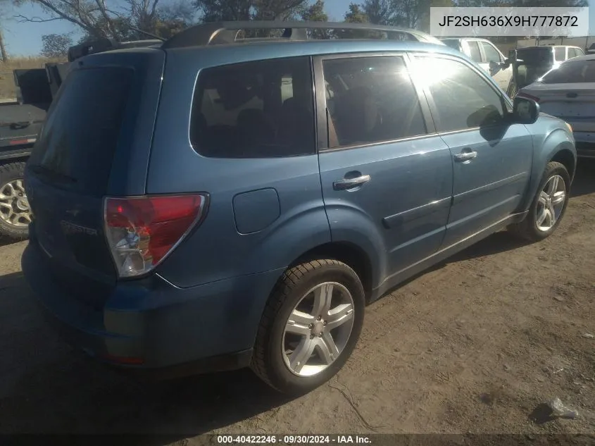 JF2SH636X9H777872 2009 Subaru Forester 2.5X