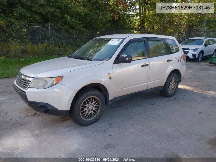 2009 Subaru Forester 2.5X VIN: JF2SH61629H793146 Lot: 40423330