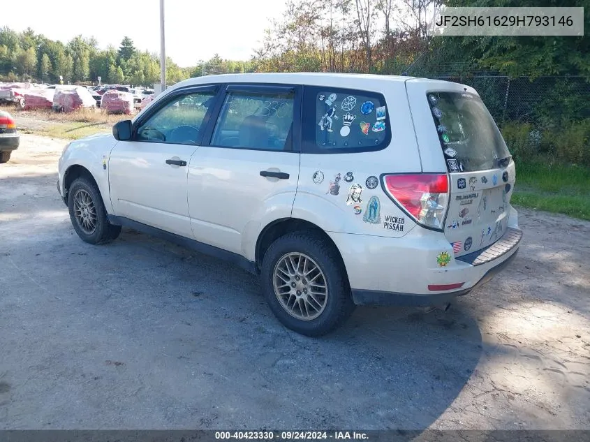 2009 Subaru Forester 2.5X VIN: JF2SH61629H793146 Lot: 40423330