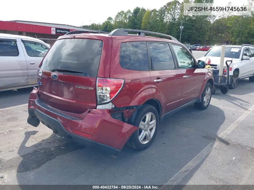 2009 Subaru Forester 2.5X Limited VIN: JF2SH64659H745636 Lot: 40432784