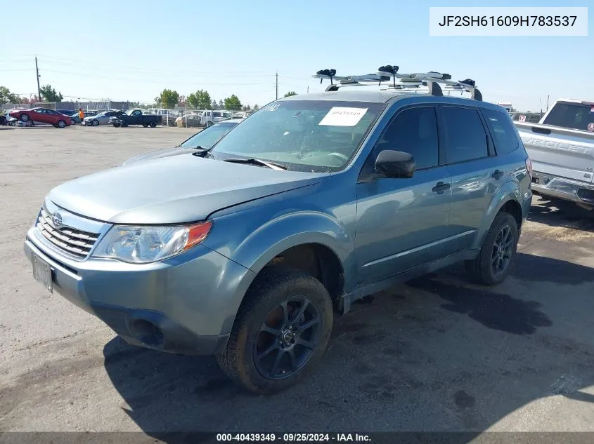 2009 Subaru Forester 2.5X VIN: JF2SH61609H783537 Lot: 40439349