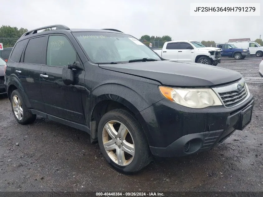 2009 Subaru Forester 2.5X Premium VIN: JF2SH63649H791279 Lot: 40448384