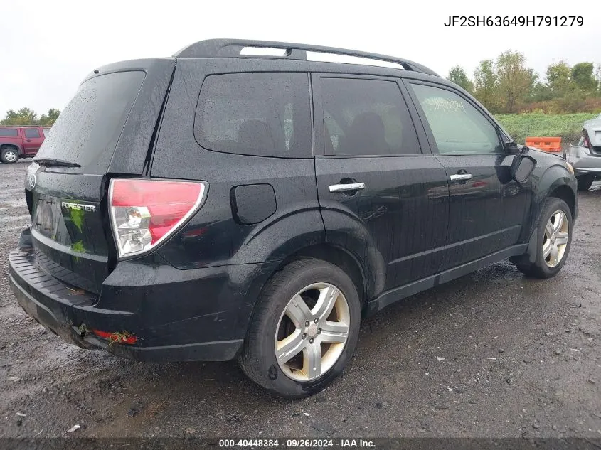 2009 Subaru Forester 2.5X Premium VIN: JF2SH63649H791279 Lot: 40448384