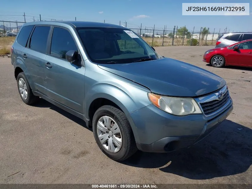 2009 Subaru Forester 2.5X VIN: JF2SH61669H732995 Lot: 40461661