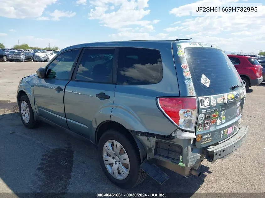 2009 Subaru Forester 2.5X VIN: JF2SH61669H732995 Lot: 40461661