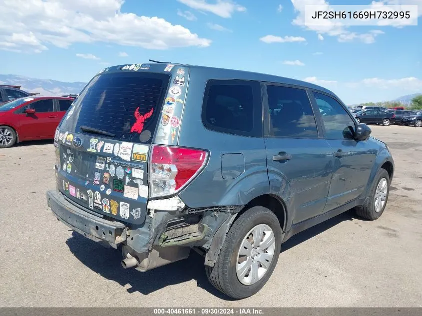 2009 Subaru Forester 2.5X VIN: JF2SH61669H732995 Lot: 40461661