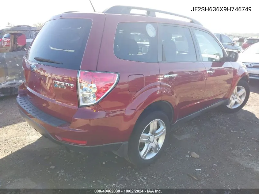 JF2SH636X9H746749 2009 Subaru Forester 2.5X