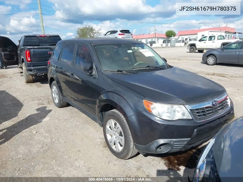 2009 Subaru Forester 2.5X VIN: JF2SH61679H780375 Lot: 40475085