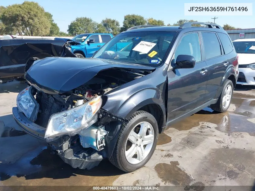 JF2SH63659H761496 2009 Subaru Forester 2.5X