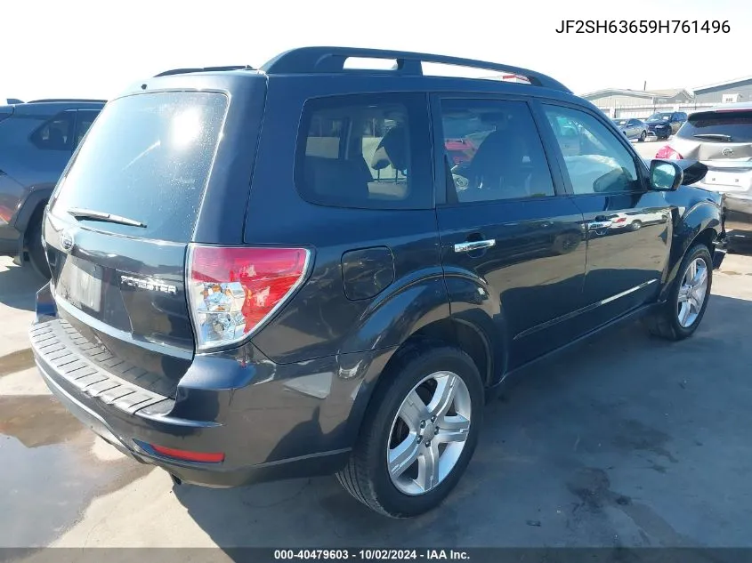 2009 Subaru Forester 2.5X VIN: JF2SH63659H761496 Lot: 40479603