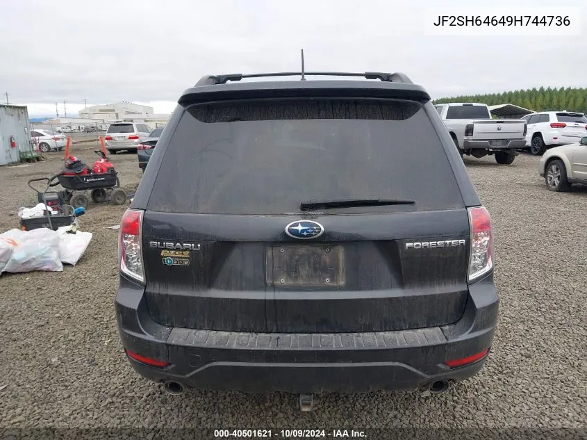 2009 Subaru Forester 2.5X Limited VIN: JF2SH64649H744736 Lot: 40501621