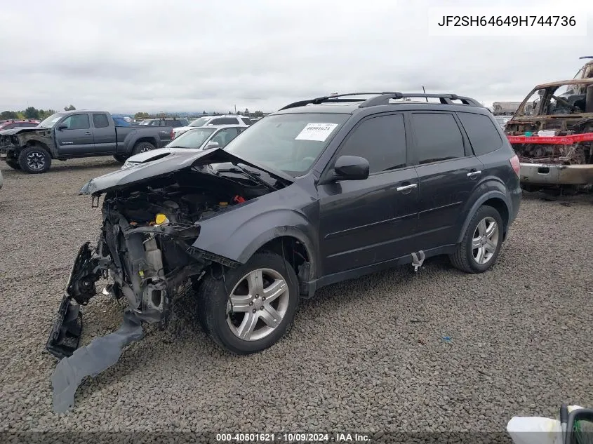 2009 Subaru Forester 2.5X Limited VIN: JF2SH64649H744736 Lot: 40501621