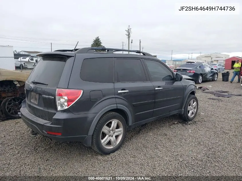 2009 Subaru Forester 2.5X Limited VIN: JF2SH64649H744736 Lot: 40501621