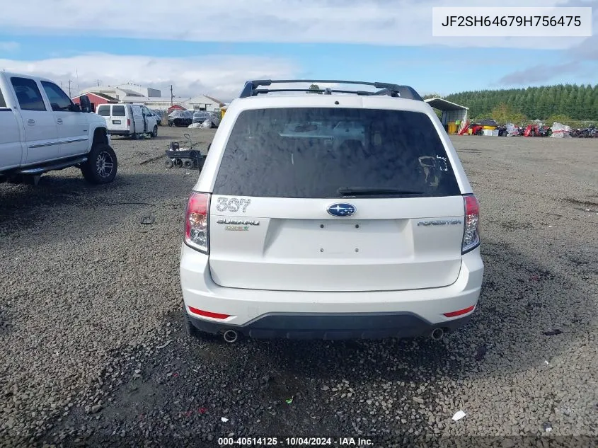 2009 Subaru Forester 2.5X Limited VIN: JF2SH64679H756475 Lot: 40514125