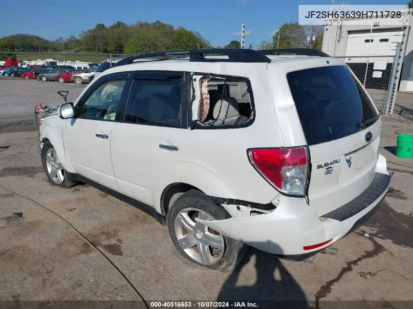 2009 Subaru Forester 2.5X VIN: JF2SH63639H711728 Lot: 40516653