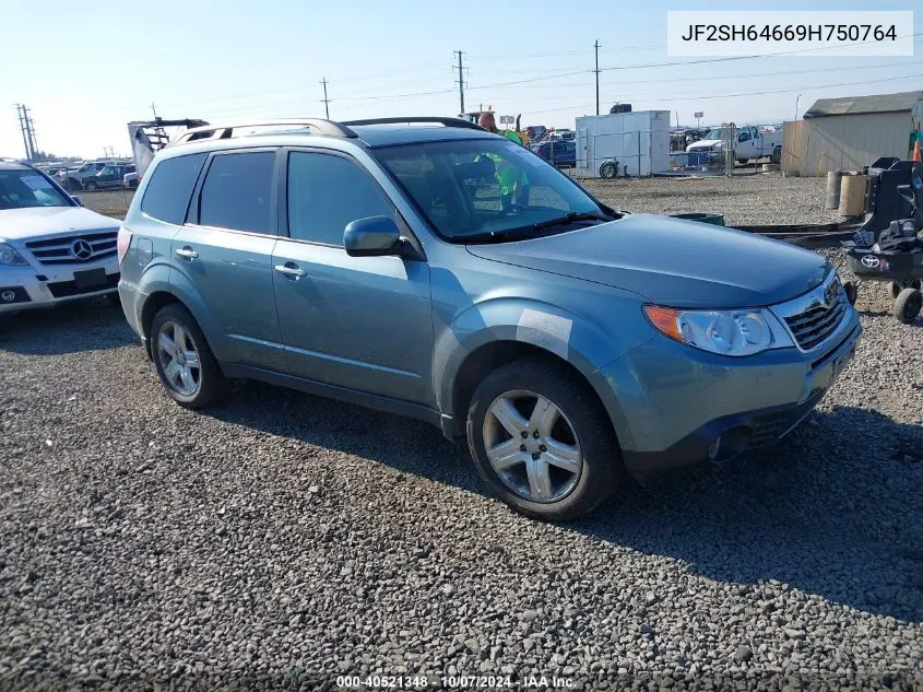 2009 Subaru Forester 2.5X Limited VIN: JF2SH64669H750764 Lot: 40521348