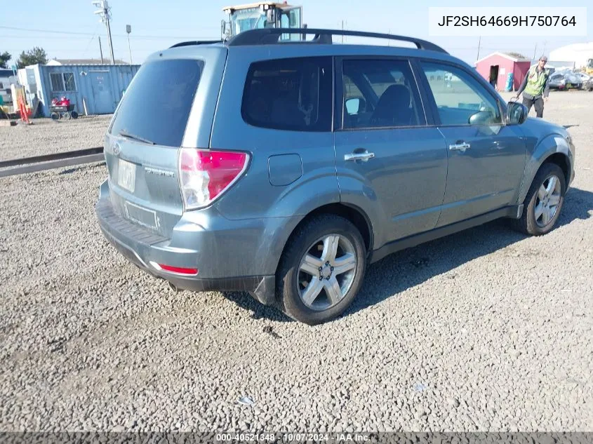 2009 Subaru Forester 2.5X Limited VIN: JF2SH64669H750764 Lot: 40521348